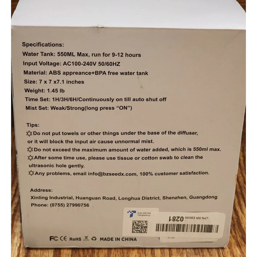 NEW Essential Oil Diffuser - Picture 8 of 8